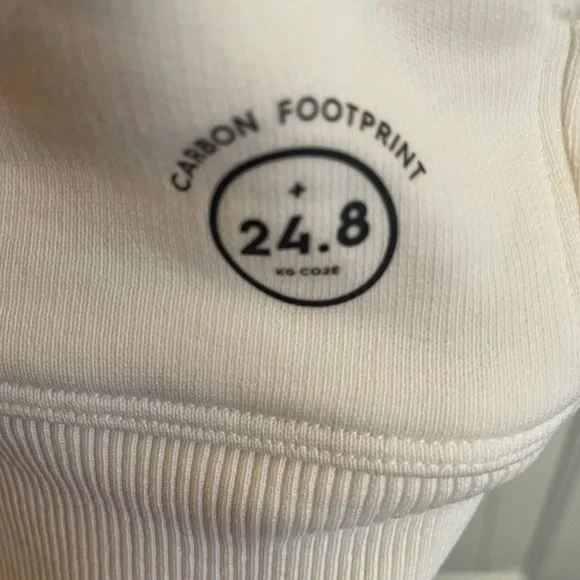 🌻 Allbirds Hooded Unisex Sweatshirt SIZE XL Natural White Tread Lighter - NWT - Picture 5 of 8